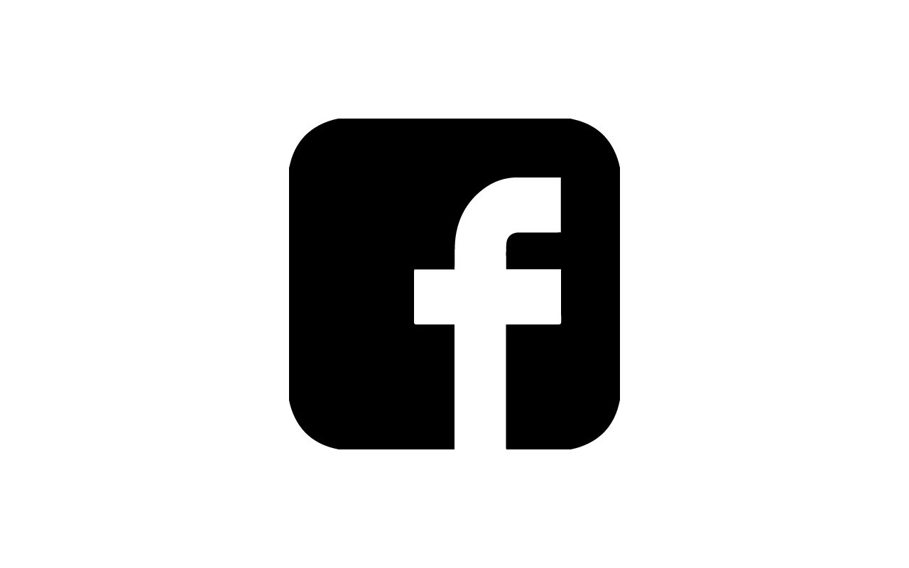 facebook logo noir png 2 Je cours QC